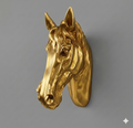 Horse head wall decor