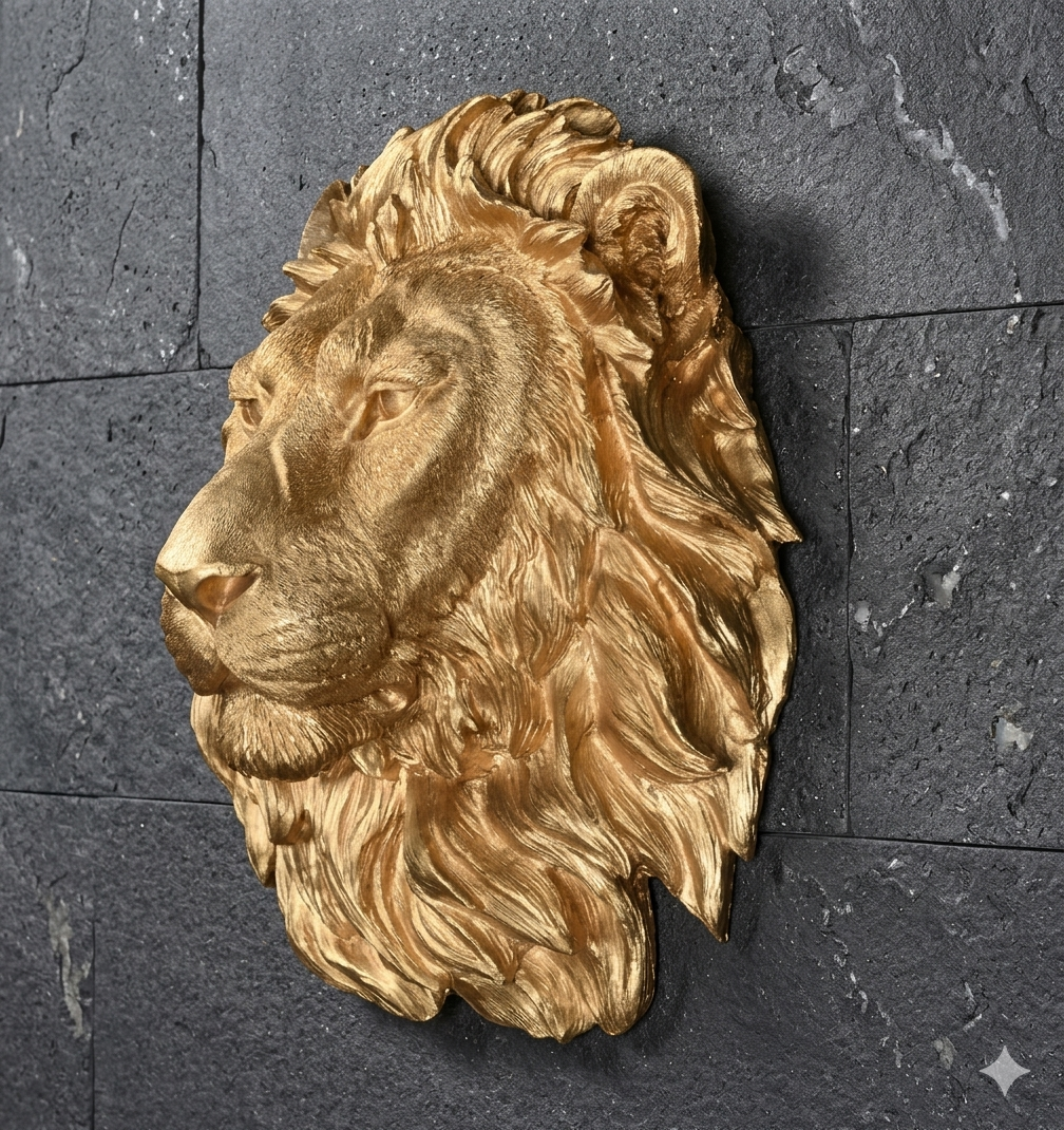 Lion Head Wall Decor✨️