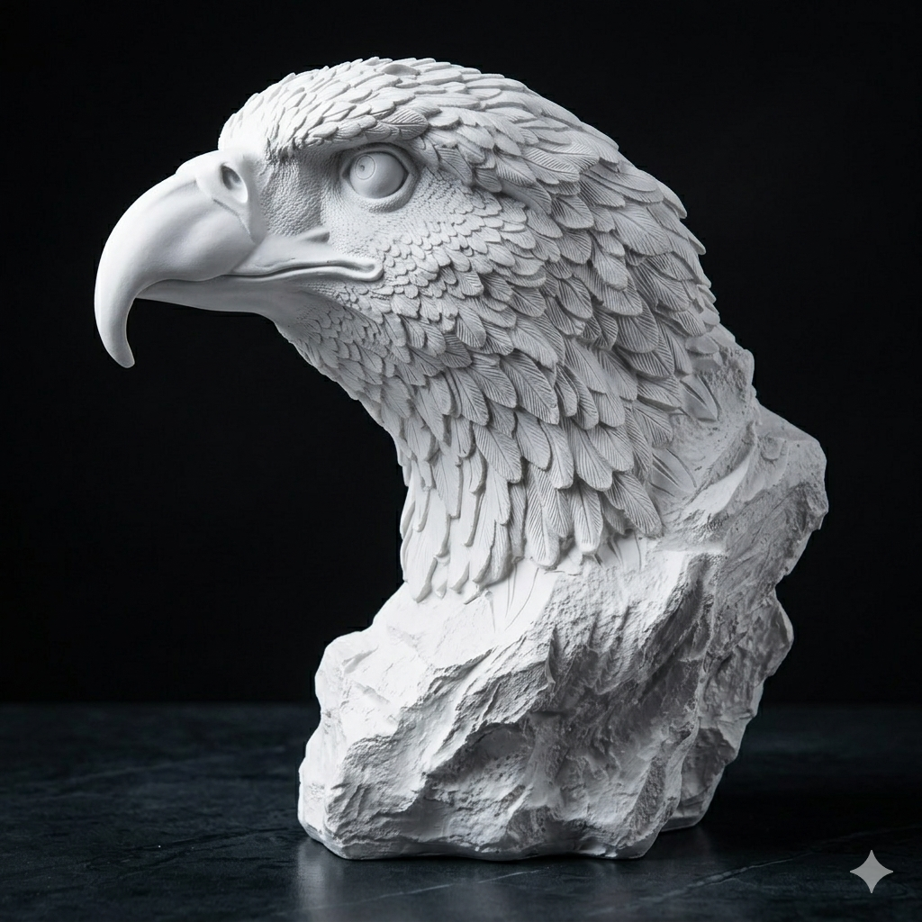 Royal Eagle Head decor