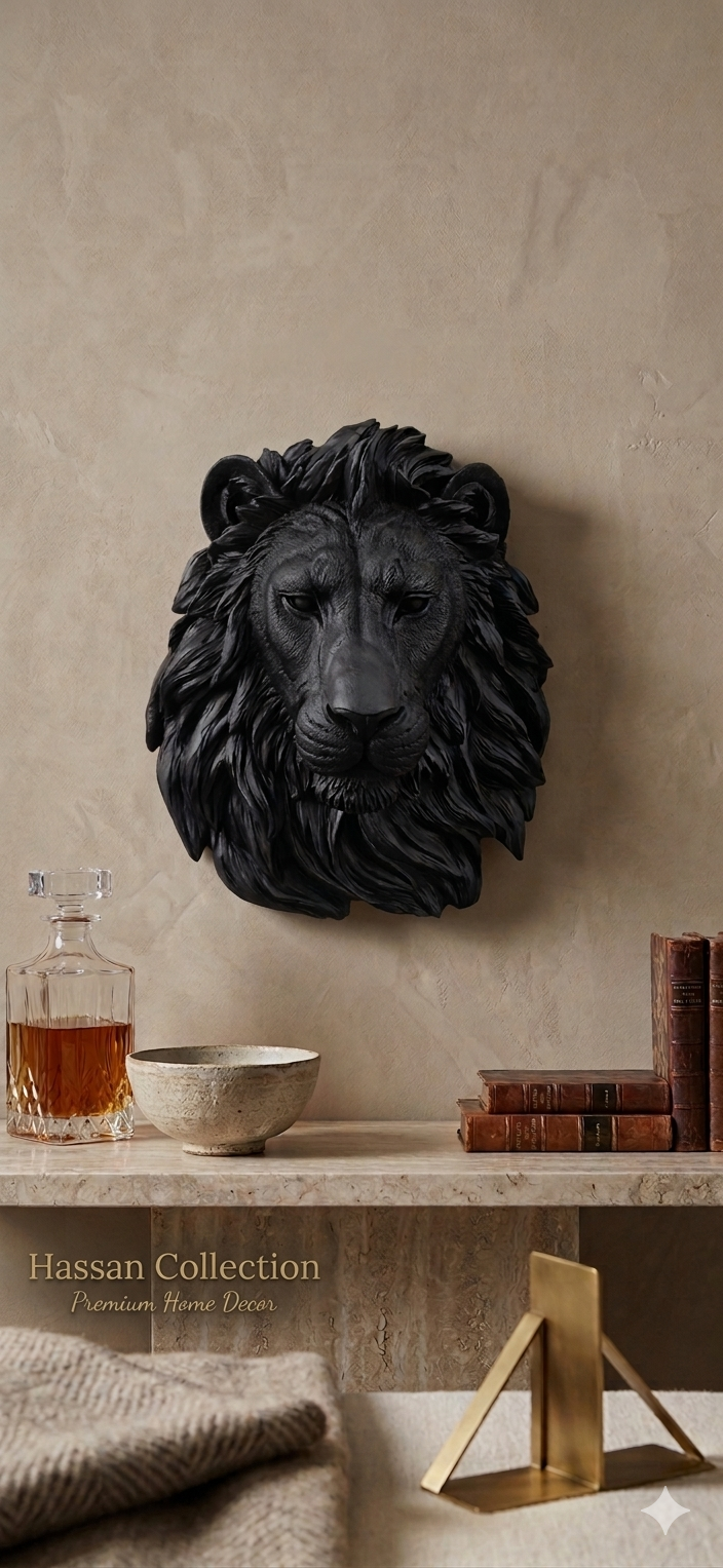 Wall decor lion head✨️