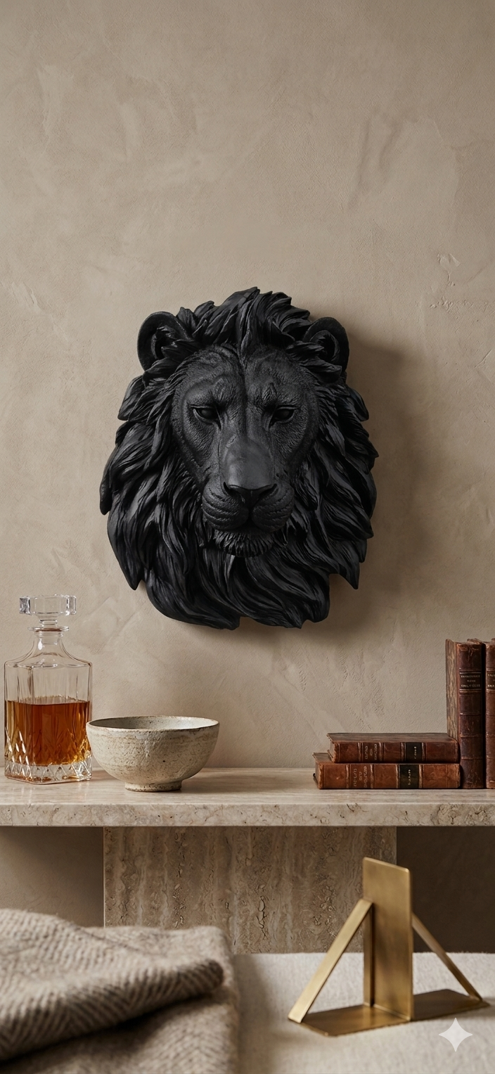 Lion Head Wall Decor✨️